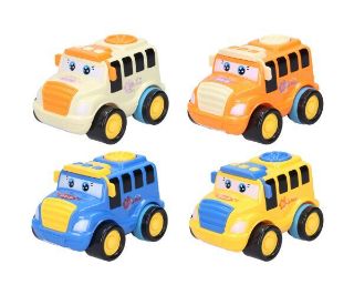 Obrázek z Autobus dětský 11cm na setrvačník, 4dr (8) 